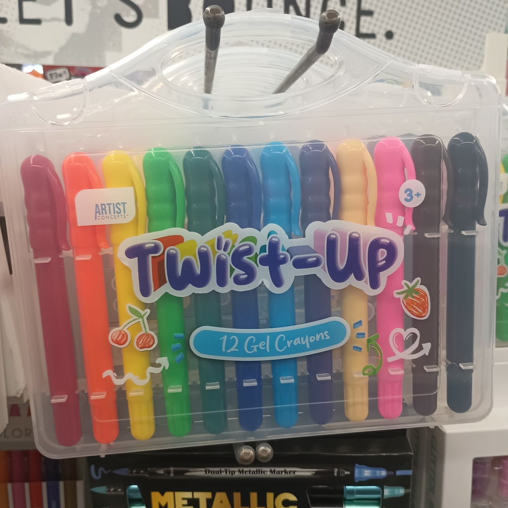 Artist's Loft Twist-Up Gel Crayons Set